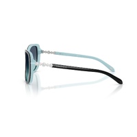 Tiffany & Co TF4121B 80559S-55 Black On Tiffany Blue / Tiffany Blue Gradient Lenses
