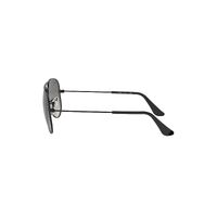 Ray-Ban Junior RJ9506S 220/11-50 Aviator Black / Light Grey Gradient Dark Grey Lenses