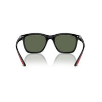 Ray-Ban RB4433M F60171-54 Scuderia Ferrari Collection Black / Dark Green Lenses
