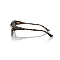 Jimmy Choo JC5011U 500273-55 Havana / Dark Brown Lenses