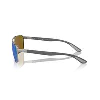 Ray-Ban RB3737CH 004/A1-60 Gunmetal / Green Blue Mirror Chromance Polarised Lenses
