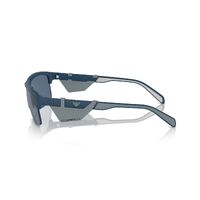 Emporio Armani EA4218 576380-35 Matte Blue / Dark Blue Lenses