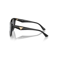 Emporio Armani EA4222U 501787-56 Shiny Black / Dark Grey Lenses