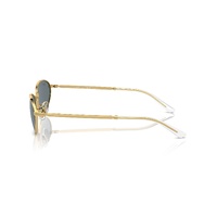 Ray-Ban RB3734 001/3R-56 Arista Gold / Dark Blue Polarised Lenses