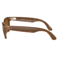 Ray-Ban Wearable x Meta Wayfarer RW4006 670683-50 Shiny Caramel / Brown Classic Polarised Lenses