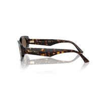 Jimmy Choo JC5015U 500273-62 Havana / Dark Brown Lenses