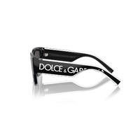 Dolce & Gabbana Kids DX6004 501/87-49 Black / Dark Grey Lenses