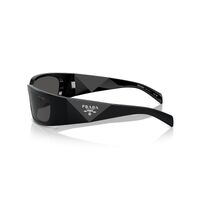 Prada PRA19S 1AB5S0-60 Black / Dark Grey Lenses