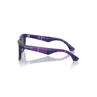 Burberry Kids JB4002F 411387-46 Check Violet / Dark Grey Lenses