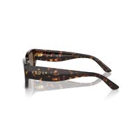 Vogue VO5586S W65673-53 Dark Havana / Dark Brown Lenses