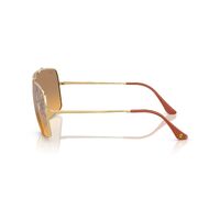 Ray-Ban RB3697M F105Y1-35 Scuderia Ferrari Collection Arista Gold / Orange Mirror Gradient Silver Lenses