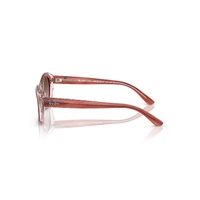 Ray-Ban Junior RJ9081S 717313-48 Striped Pink On Transparent Pink / Brown Gradient Lenses