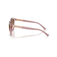 Vogue VO5634SB 282814-53 Transparent Pink / Pink Gradient Brown Lenses