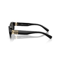 Miu Miu MUA03S 16K08Z-53 Black / Dark Grey Lenses