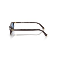 Miu Miu MUA06S 22C60O-54 Moka / Light Blue Lenses
