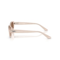 Ray-Ban RB4457D 678673-55 Opal Beige / Dark Brown Lenses