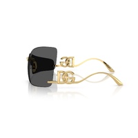 Dolce & Gabbana DG2319 02/87-79 Gold / Dark Grey Lenses