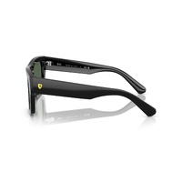 Ray-Ban RB2217M F60171-53 Scuderia Ferrari Collection Black / Dark Green Lenses