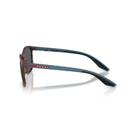 Prada Linea Rossa PSA08S U61144-56 Havana Rubber / Grey Polarised Lenses