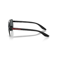 Prada Linea Rossa PSA52S 1AB5Z1-58 Black / Dark Grey Polarised Lenses
