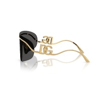 Dolce & Gabbana DG2320 02/87-40 Gold / Dark Grey Lenses