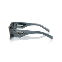 Prada PR09ZS 17T08Z-54 Transparent Ocean / Dark Grey Lenses