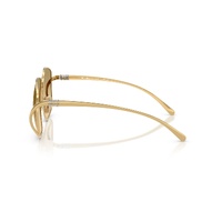 Miu Miu MUA57S 5AK20S-57 Gold / Camomilla Gradient Lenses