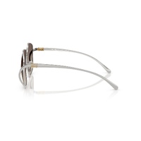 Miu Miu MUA57S 1BC30S-57 Silver / Grey Gradient Lenses