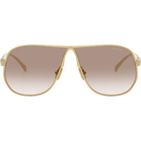 Miu Miu MUA56S 5AK90L-66 Gold / Clear Brown Gradient Lenses