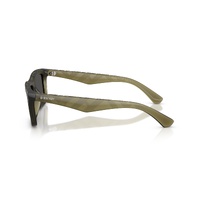 Burberry BE4475U 421287-53 Matte Green / Dark Grey Lenses