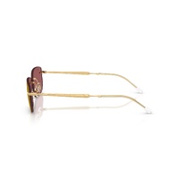 Ray-Ban RB3768 001/D0-56 Arista Gold / Dark Violet Red Mirror Lenses