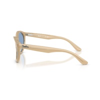 Ray-Ban RBR0505S 678072-52 Opal Beige / Light Blue Lenses