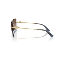 Dolce & Gabbana DG2321 02/48-62 Gold / Azure Pink Brown Gradient Lenses