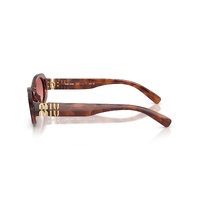 Miu Miu MU06ZS 26E50U-50 Striped Tobacco / Etruscan Lenses