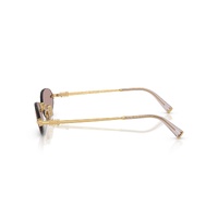 Miu Miu MUA54S 5AK20I-51 Gold / Light Purple Brown Lenses