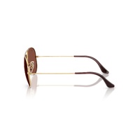 Ray-Ban RB3025 001/C5-58 Aviator Arista Gold / Red Lenses