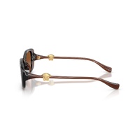 Versace VE4504D 533213-56 Transparent Brown / Brown Gradient Lenses