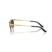 Dolce & Gabbana DG2327 131387-60 Gold w Silver / Dark Grey Lenses