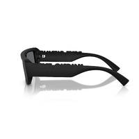 Dolce & Gabbana DG6203 25256G-56 Matte Black / Light Grey Black Mirror Lenses