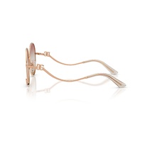Dolce & Gabbana DG2324 1298EL-56 Rose Gold / Pink Brown Lenses