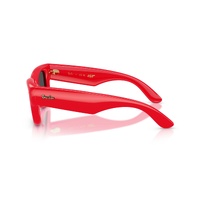 Ray-Ban RB4940 683187-47 Wayfarer Puffer Red / Ultra Black Lenses