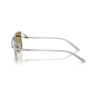 Prada PRC55S 28C70G-58 Vintage Silver / Green Olive Lenses