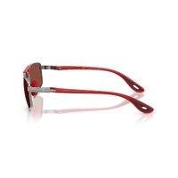 Ray-Ban RB3776M F126C5-58 Scuderia Ferrari Collection Gunmetal / Red Lenses
