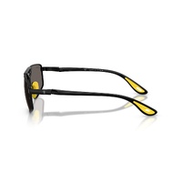 Ray-Ban RB3776M F128B1-58 Scuderia Ferrari Collection Matte Black / Dark Grey Lenses