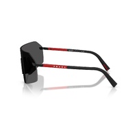 Prada Linea Rossa PSB50S 1BO06F-36 Black / Dark Grey Lenses