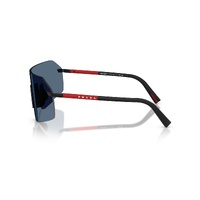 Prada Linea Rossa PSB50S 1BO06A-36 Black / Dark Blue Lenses