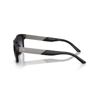 Emporio Armani EA4244U 50018G-57 Matte Black / Grey Gradient Lenses