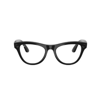 Ray-Ban x Meta (Gen 2) Skyler RW4014 601/1M-52 Shiny Black / Clear to Graphite Green Photochromic Lenses