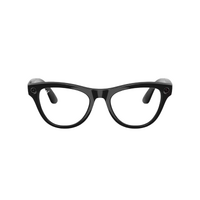 Ray-Ban x Meta (Gen 2) Skyler RW4014 601/CH-52 Shiny Black / Clear to Amethyst Photochromic Lenses