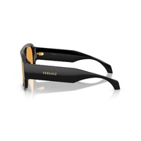 Versace VE4508U GB1/7-56 Black / Orange Lenses
